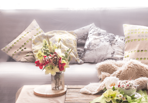 Marietta standard house cleaning service in living room